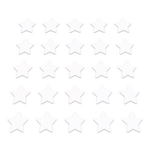 Star - Large, White Card