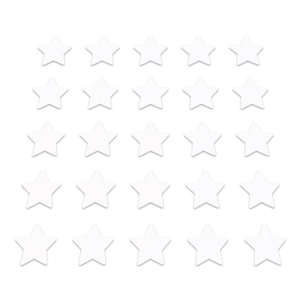 Star - White Card