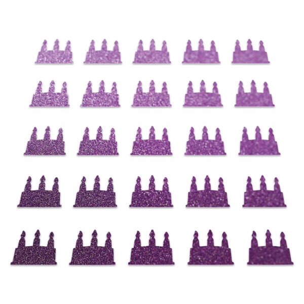 Cake - Purple Glitter