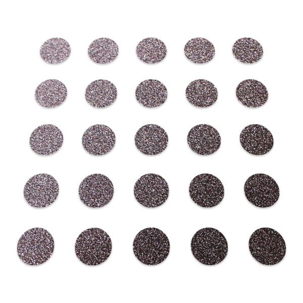 Circle - Brown Glitter