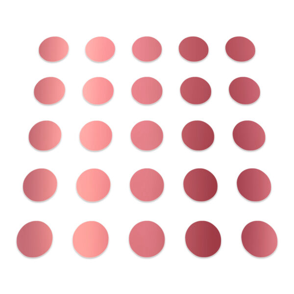 Circle - Shiny Pink Berry