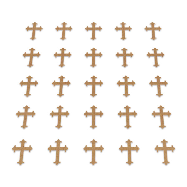 Cross - Brown Card