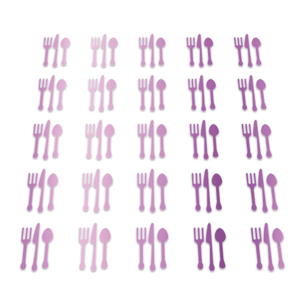 Cutlery - Shiny Purple