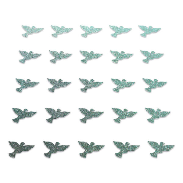 Dove - Duck Egg Glitter