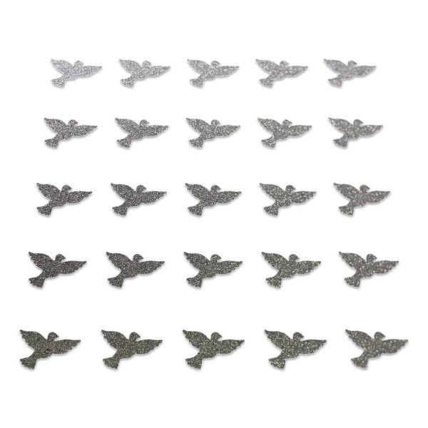 Dove - Grey Glitter