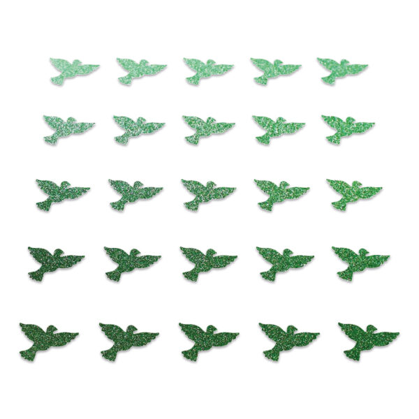 Dove - Green Glitter