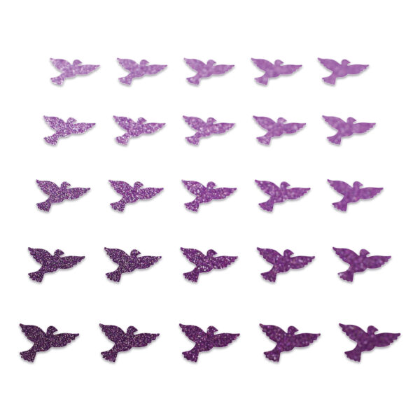 Dove - Purple Glitter