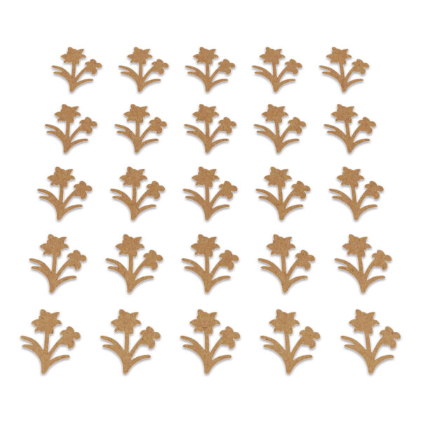 Flower - Brown Card
