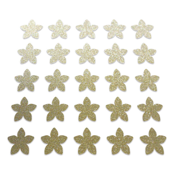 Flower - Champagne Glitter