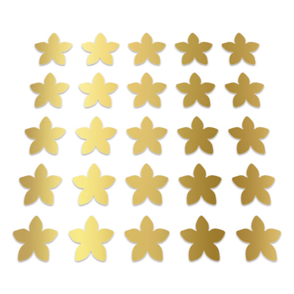 Flower - Shiny Gold