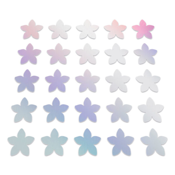 Flower - Shiny Irredesent Pearl