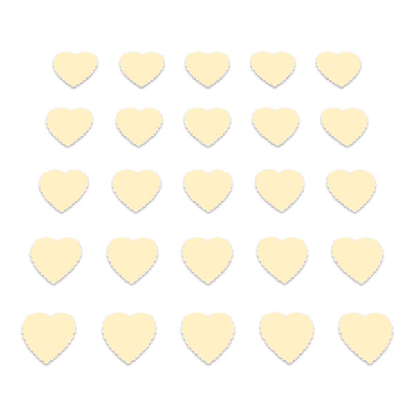 Heart - Cream Card