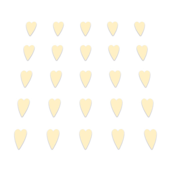 Heart - Cream Card