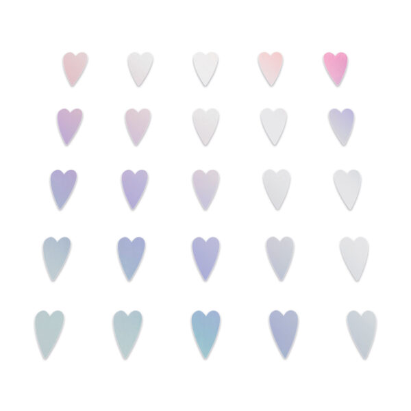 Heart - Shiny Irredesent Pearl