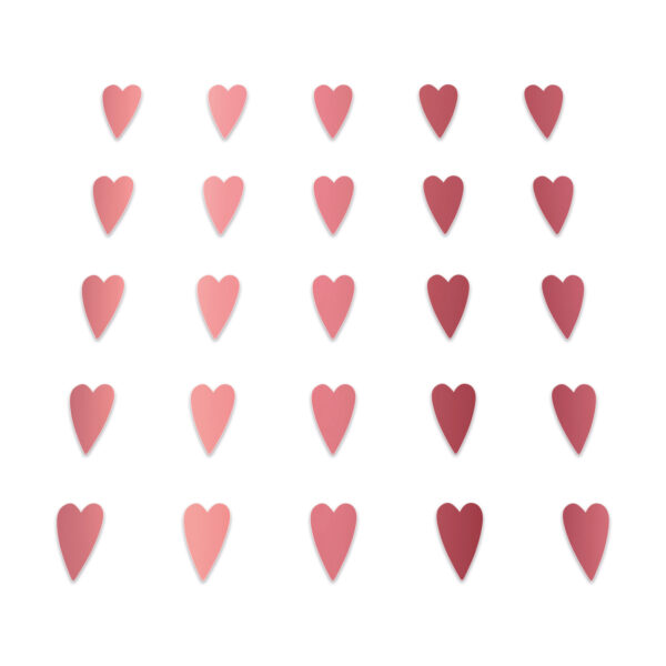 Heart - Shiny Pink Berry