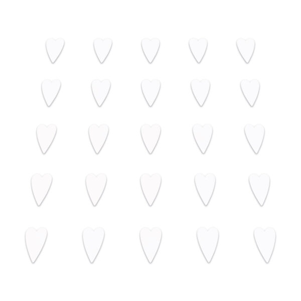 Heart - White Card