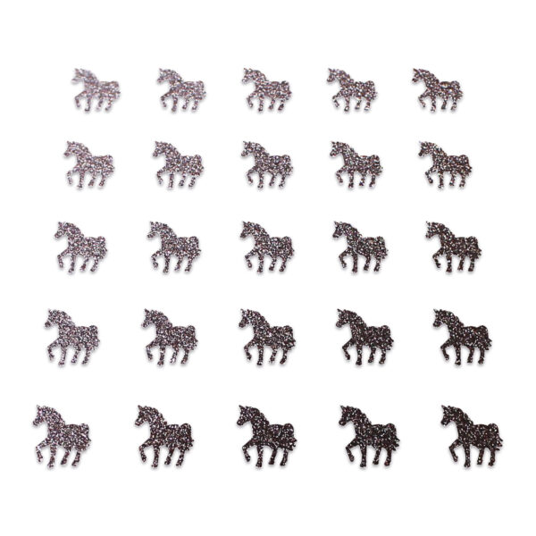Horse - Brown Glitter