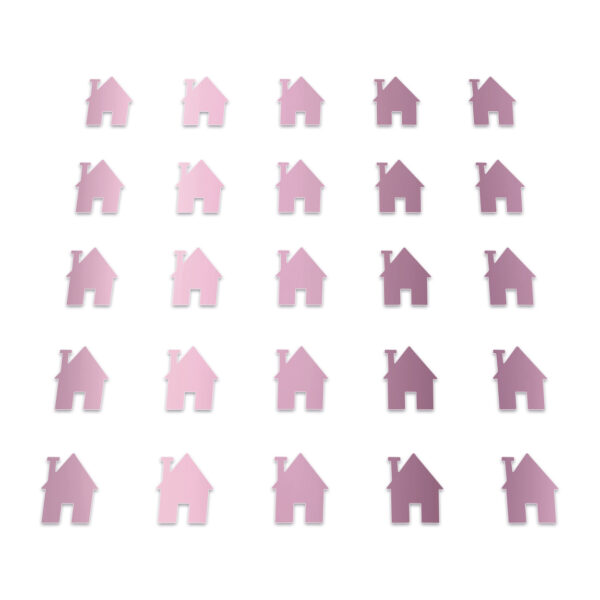 House - Shiny Pale Purple