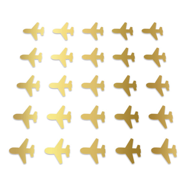 Plane - Shiny Gold