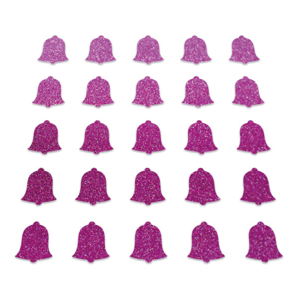 Bell - Bright Pink Glitter