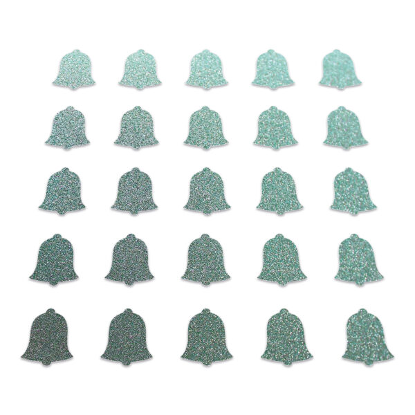 Bell - Duck Egg Glitter
