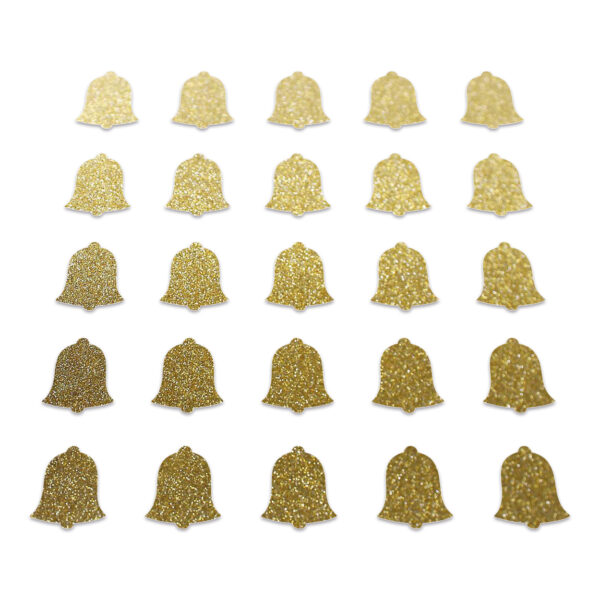 Bell - Gold Glitter
