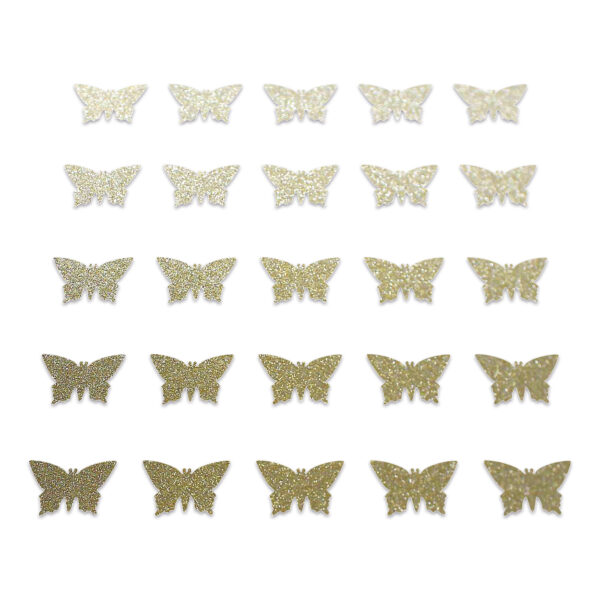 Butterfly - Champagne Glitter