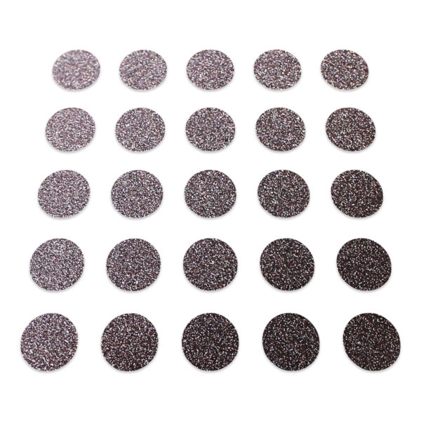 Circle - Brown Glitter