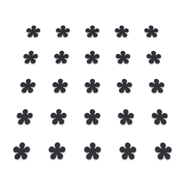 Flower - Black Card