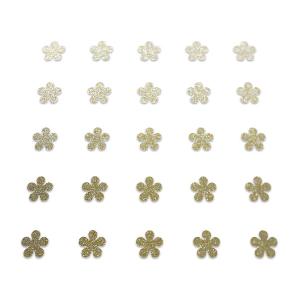 Flower - Champagne Glitter