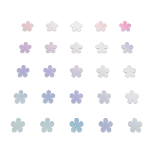 Flower - Shiny Irredesent Pearl