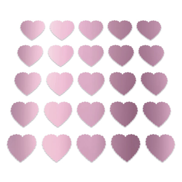 Heart - Shiny Pale Purple
