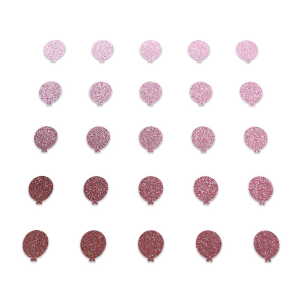Balloon - Baby Pink Glitter