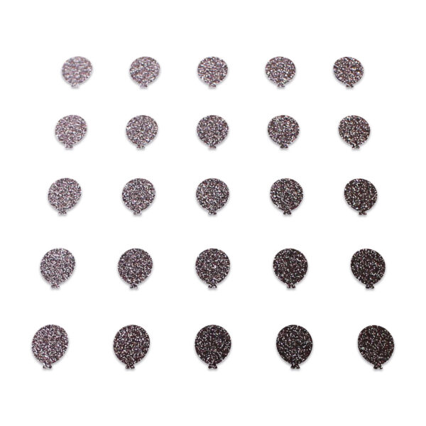 Balloon - Brown Glitter