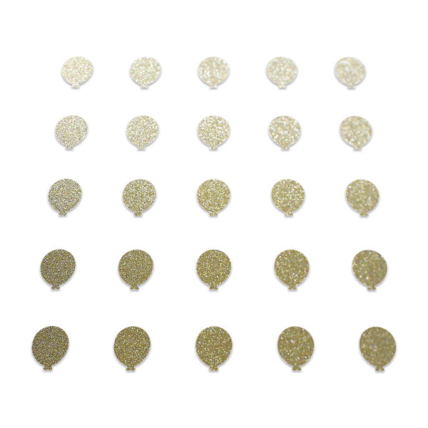Balloon - Champagne Glitter