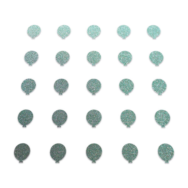 Balloon - Duck Egg Glitter