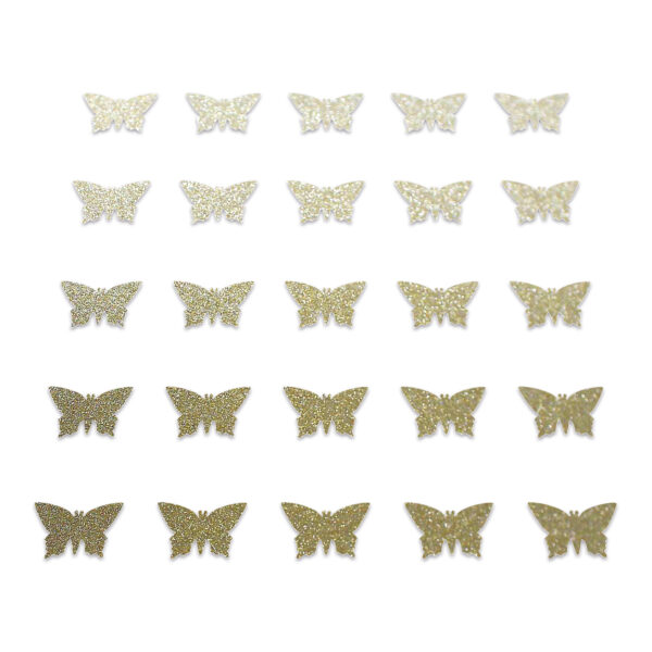 Butterfly - Champagne Glitter