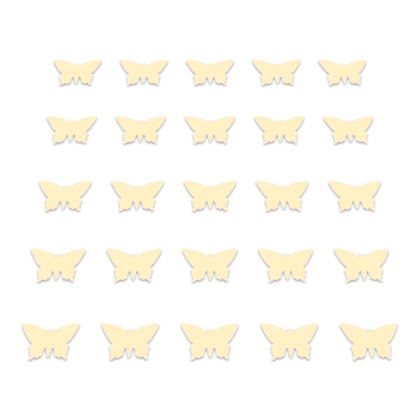 Butterfly - Cream Card