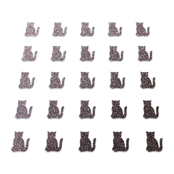 Cat - Brown Glitter