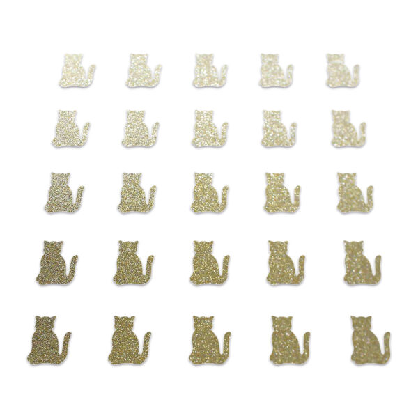 Cat - Champagne Glitter