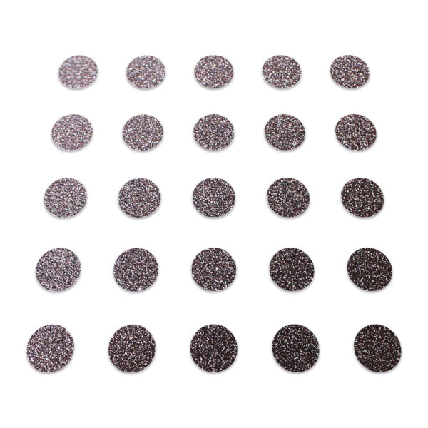 Circle - Brown Glitter