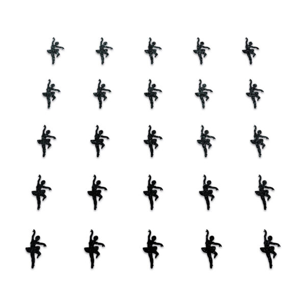 Dancer - Black Glitter