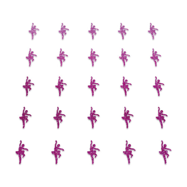 Dancer - Bright Pink Glitter
