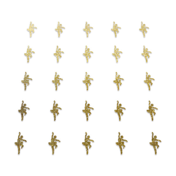 Dancer - Gold Glitter