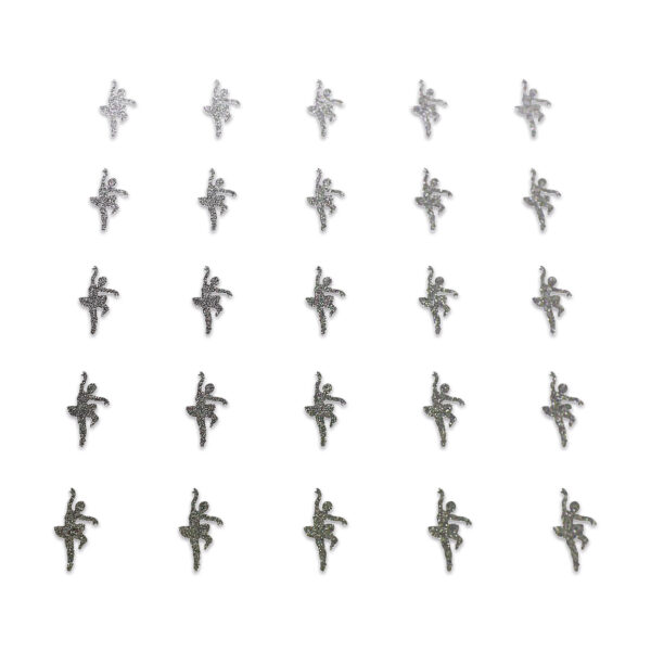 Dancer - Grey Glitter