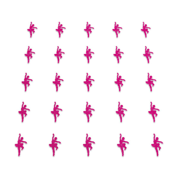 Dancer - Neon Pink Glitter
