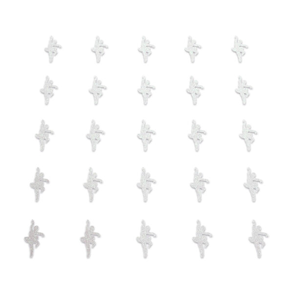 Dancer - White Glitter