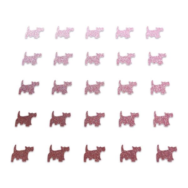 Dog - Baby Pink Glitter