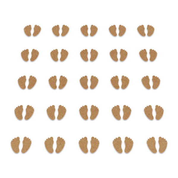 Feet - Brown Card