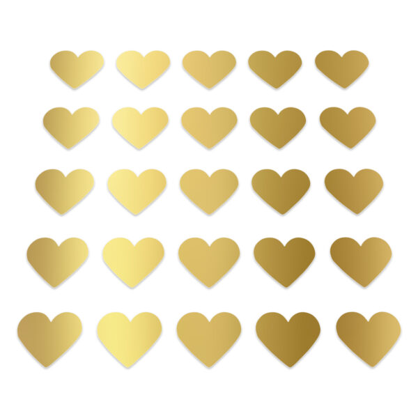 Heart - Shiny Gold